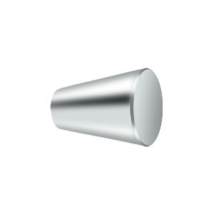 polished chrome knob