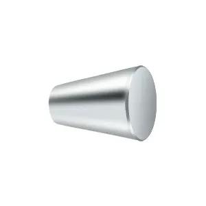 polished chrome knob