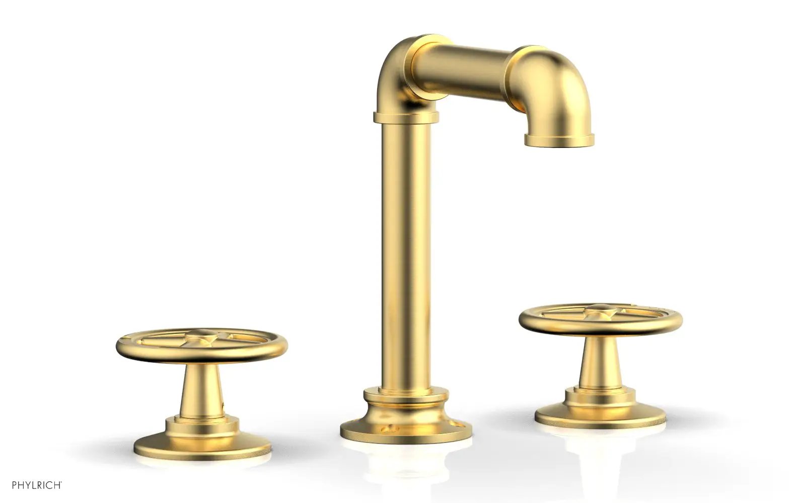 Phylrich WORKS 2 Widespread Faucet - High Spout by Phylrich
