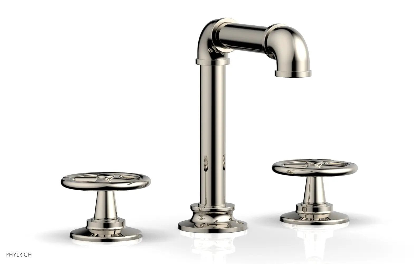 Phylrich WORKS 2 Widespread Faucet - High Spout by Phylrich