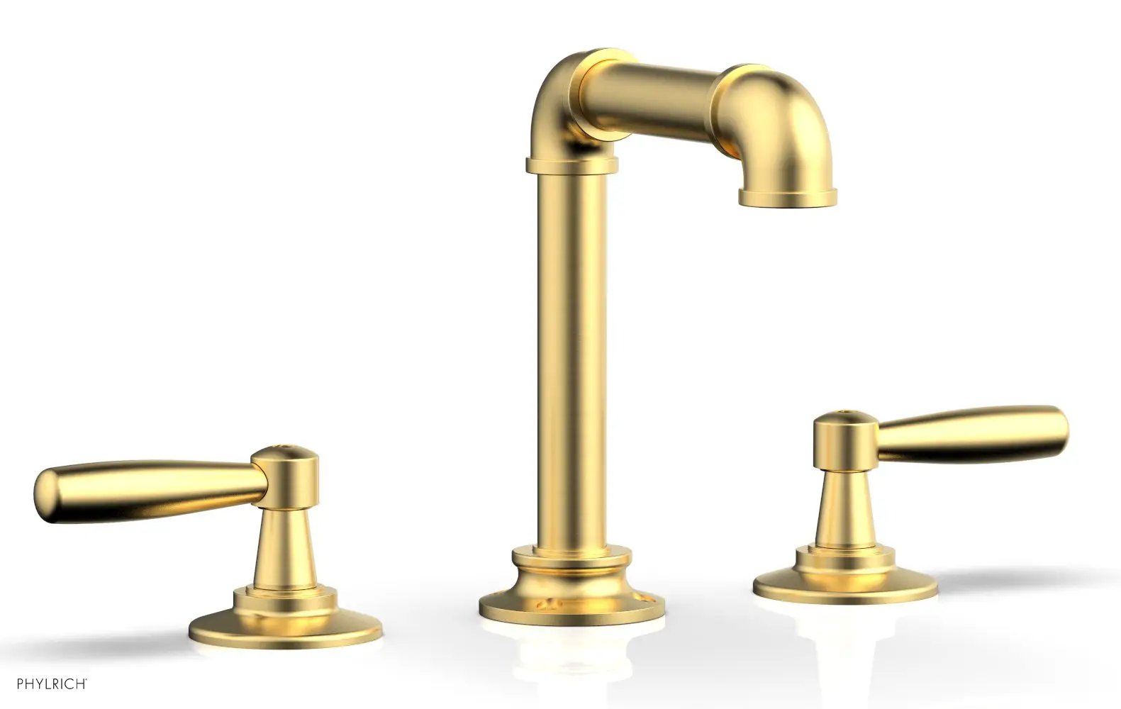 Phylrich WORKS 2 Widespread Faucet - High Spout by Phylrich