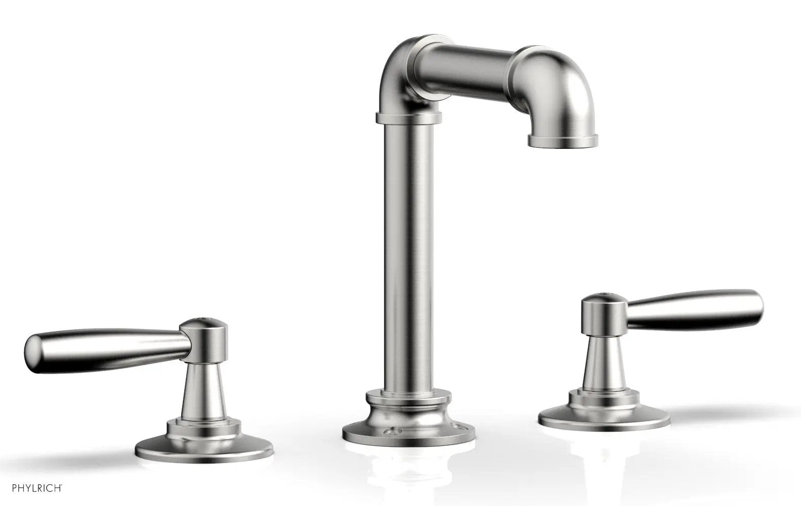 Phylrich WORKS 2 Widespread Faucet - High Spout by Phylrich