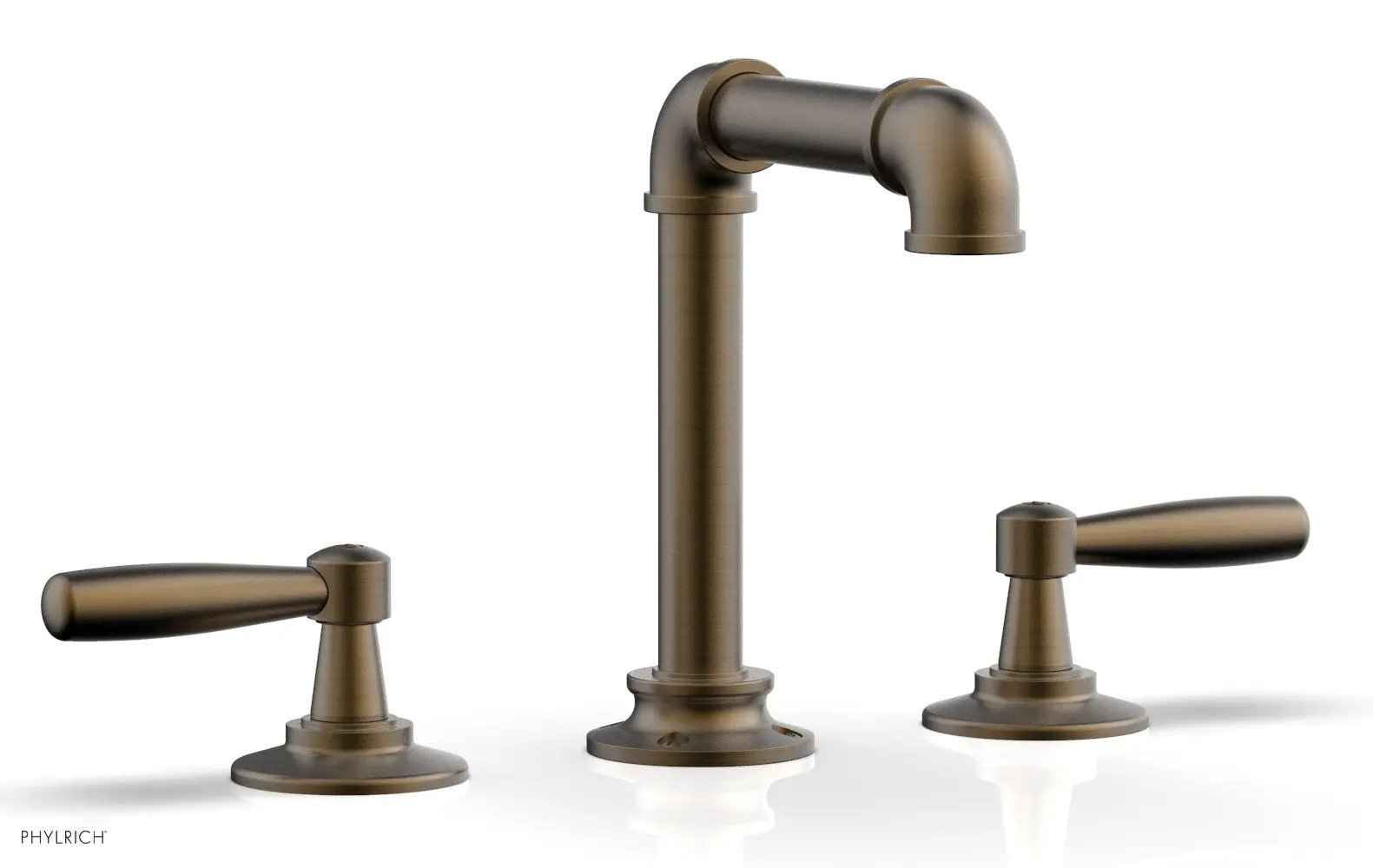 Phylrich WORKS 2 Widespread Faucet - High Spout by Phylrich