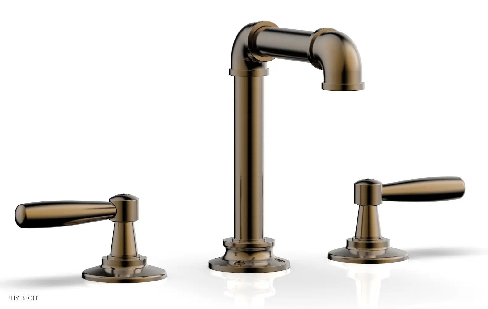 Phylrich WORKS 2 Widespread Faucet - High Spout by Phylrich