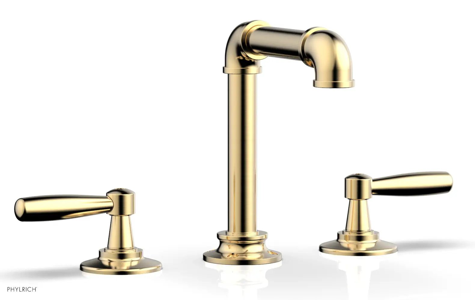 Phylrich WORKS 2 Widespread Faucet - High Spout by Phylrich