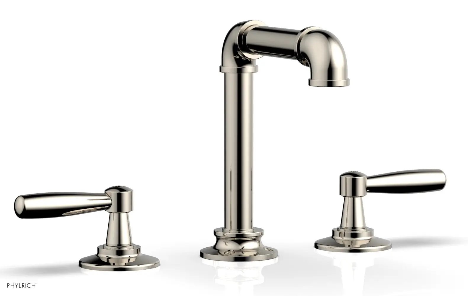 Phylrich WORKS 2 Widespread Faucet - High Spout by Phylrich