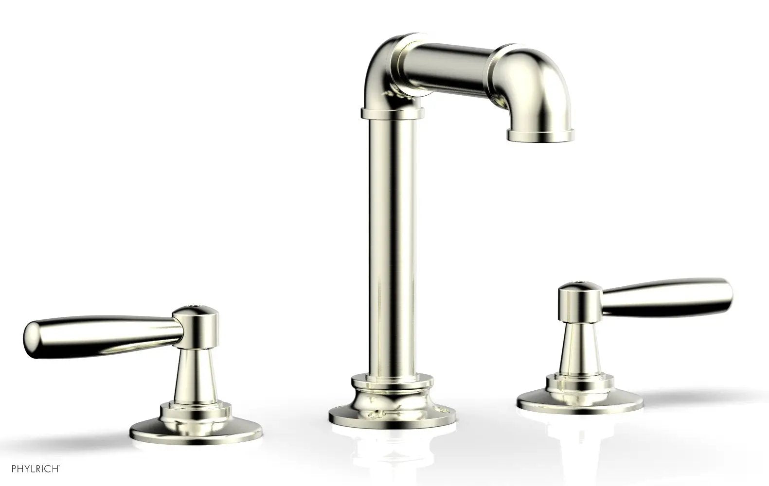Phylrich WORKS 2 Widespread Faucet - High Spout by Phylrich