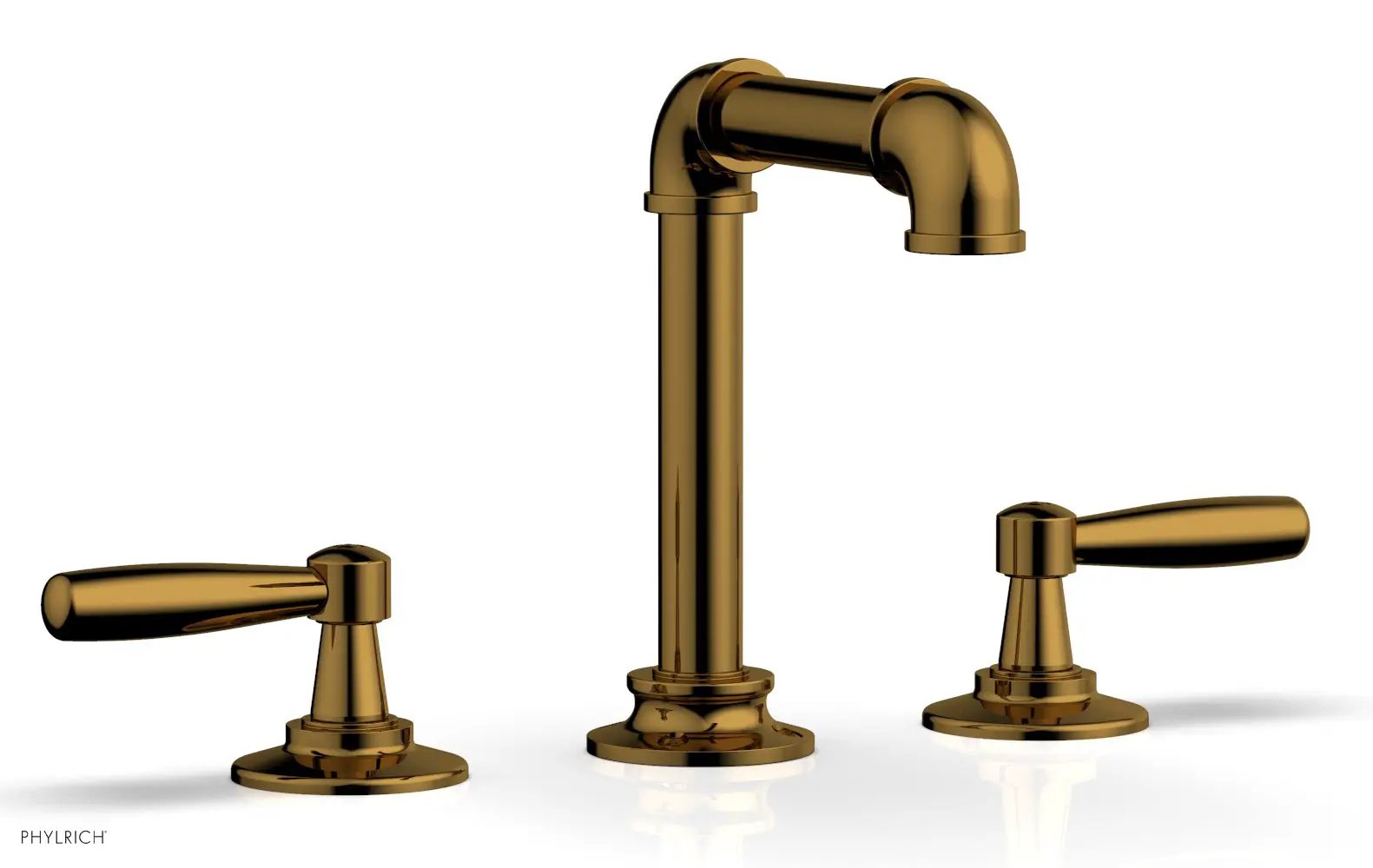 Phylrich WORKS 2 Widespread Faucet - High Spout by Phylrich