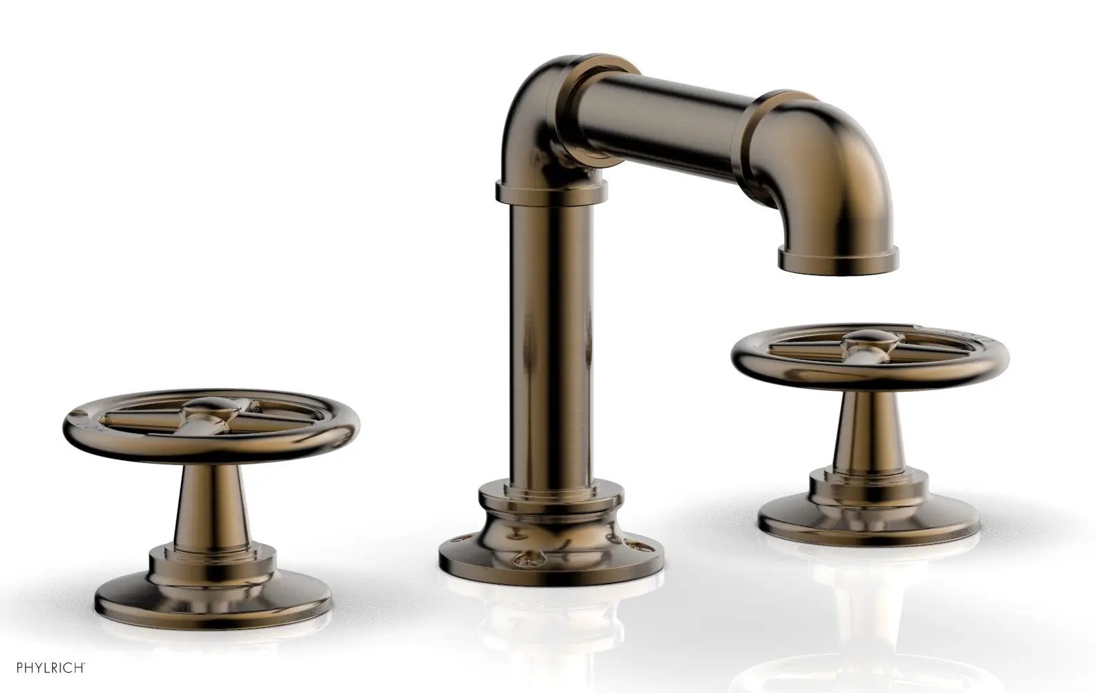 Phylrich WORKS 2 Widespread Faucet - Low Spout by Phylrich