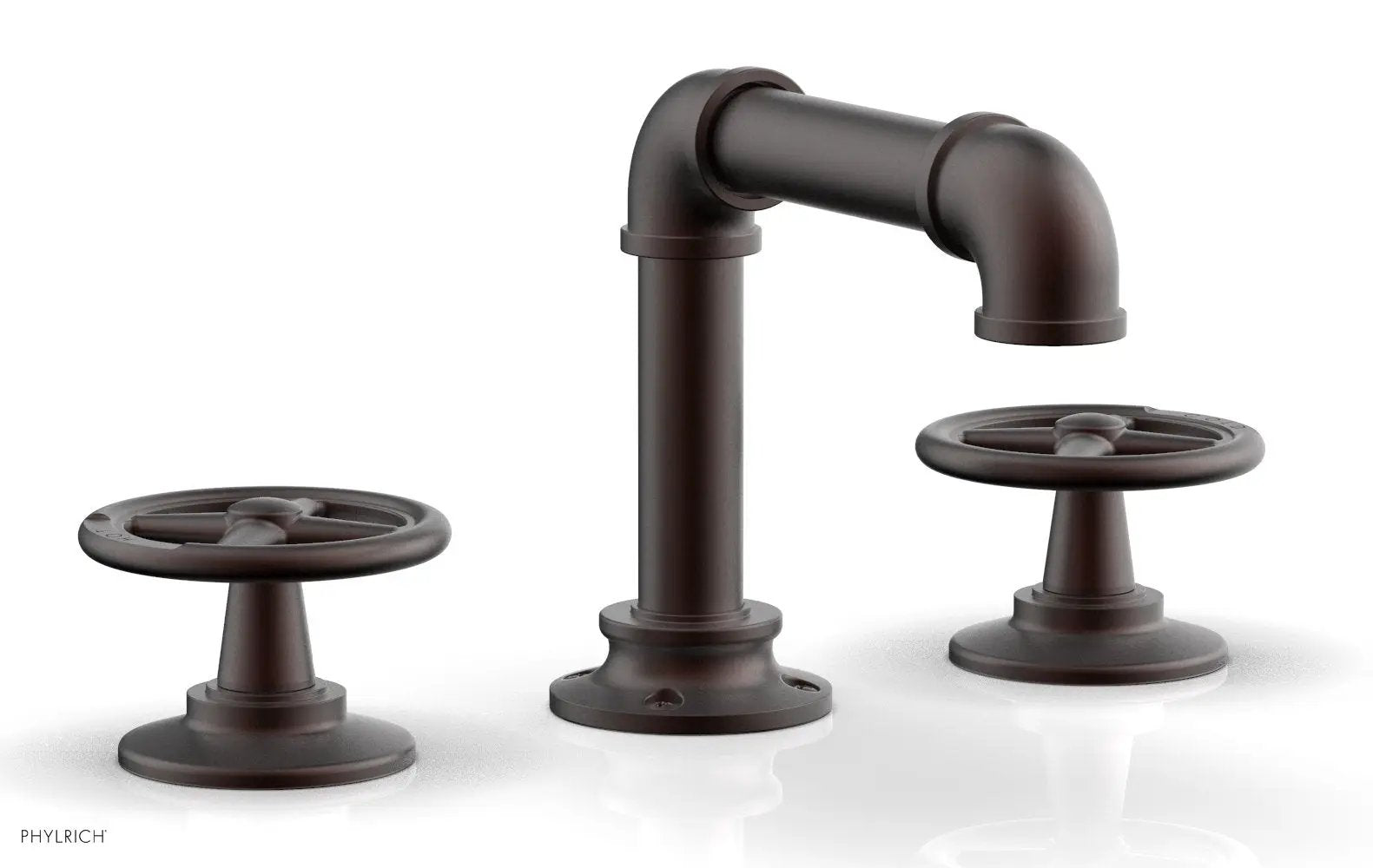 Phylrich WORKS 2 Widespread Faucet - Low Spout by Phylrich