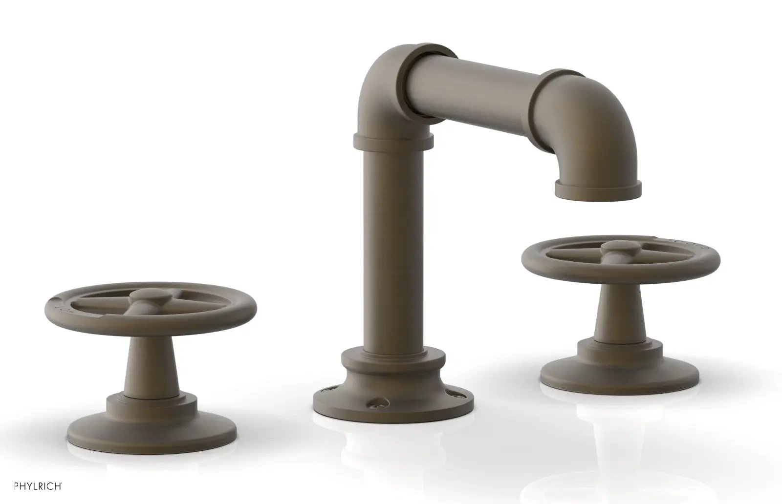 Phylrich WORKS 2 Widespread Faucet - Low Spout by Phylrich