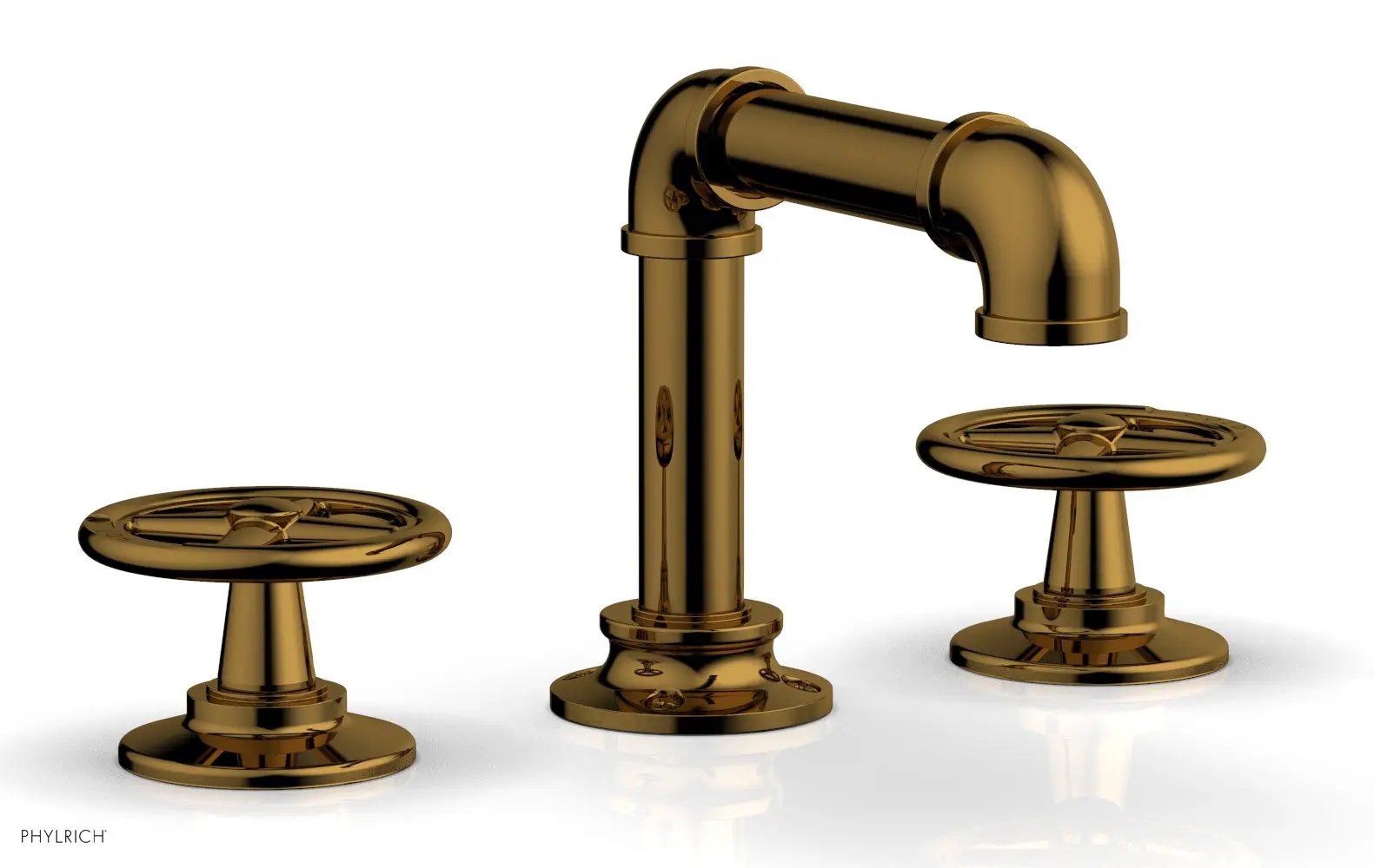 Phylrich WORKS 2 Widespread Faucet - Low Spout by Phylrich
