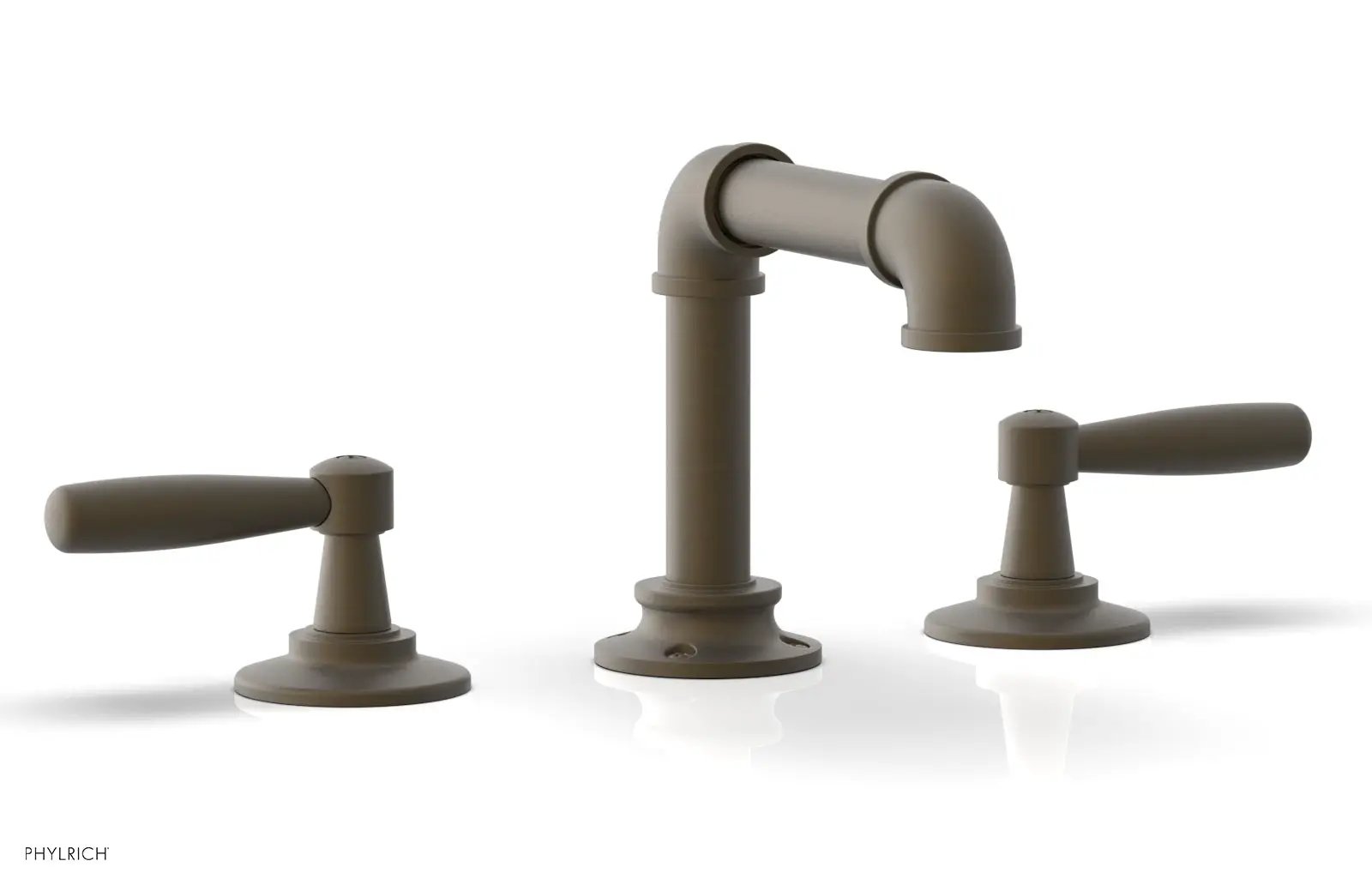 Phylrich WORKS 2 Widespread Faucet - Low Spout by Phylrich