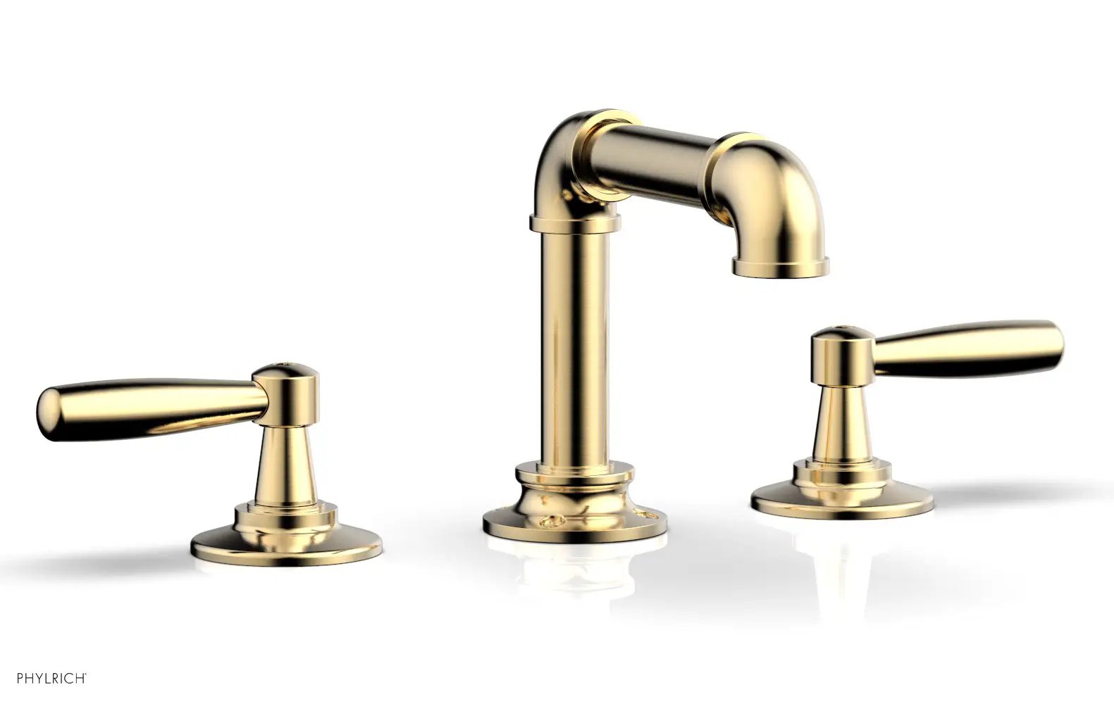 Phylrich WORKS 2 Widespread Faucet - Low Spout by Phylrich