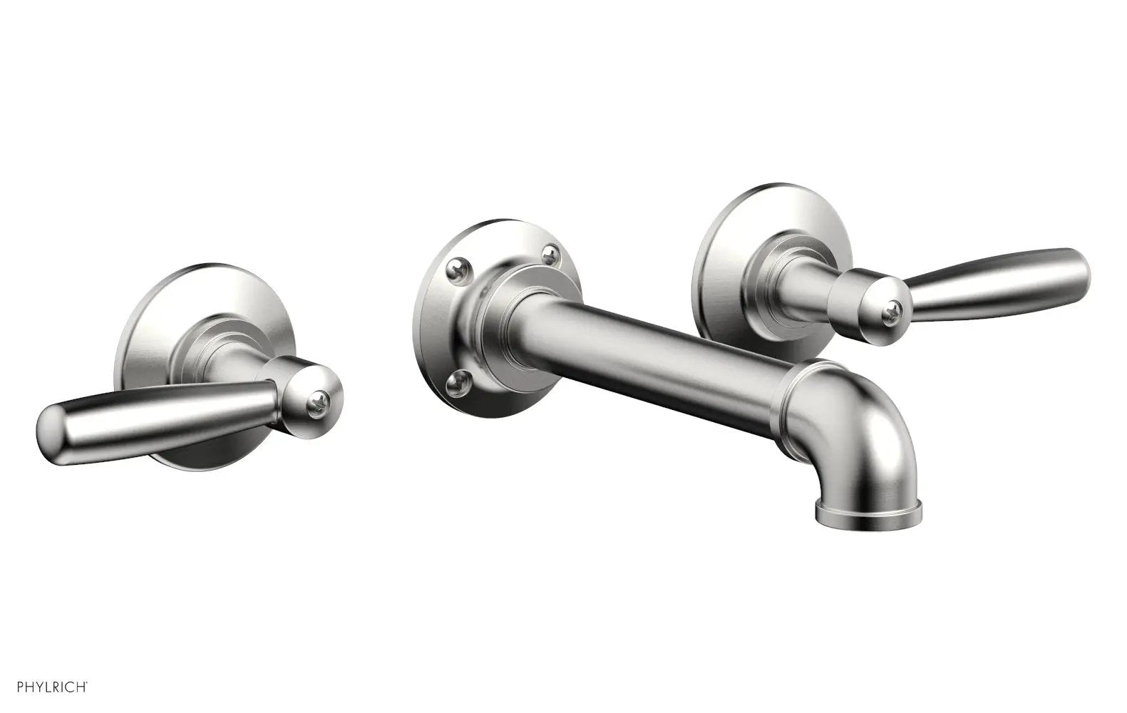 Phylrich WORKS 2 Wall Lavatory Set - Lever Handles by Phylrich