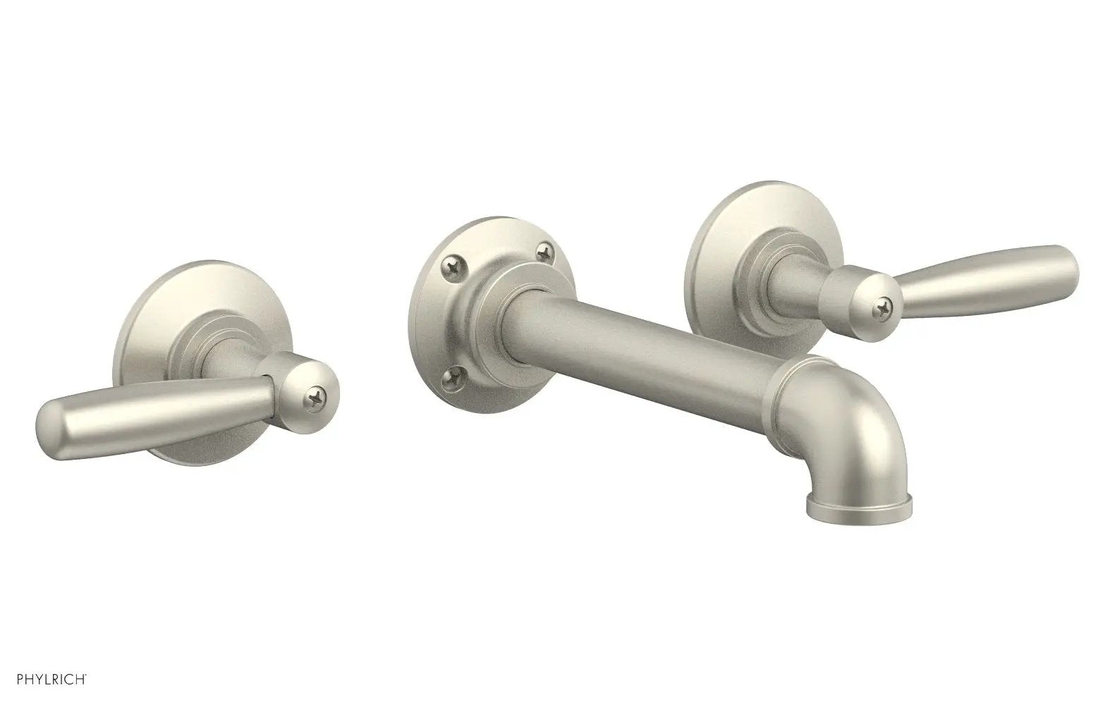 Phylrich WORKS 2 Wall Lavatory Set - Lever Handles by Phylrich