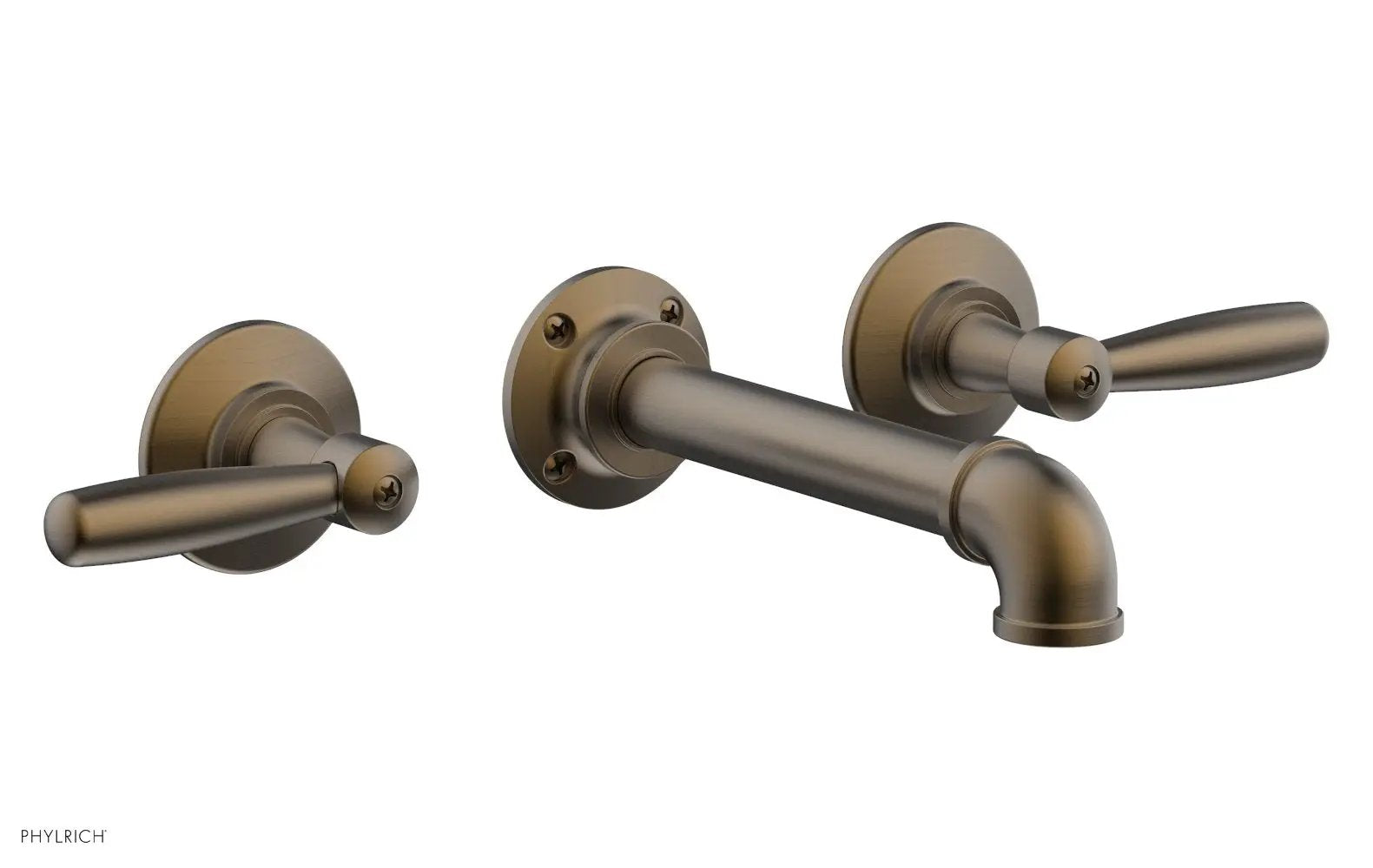 Phylrich WORKS 2 Wall Lavatory Set - Lever Handles by Phylrich