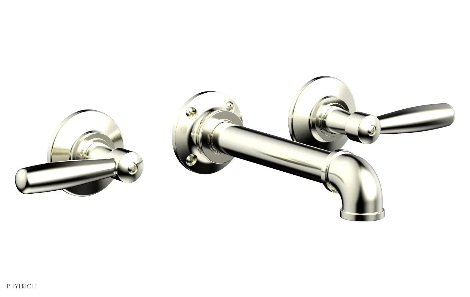 Phylrich WORKS 2 Wall Lavatory Set - Lever Handles by Phylrich
