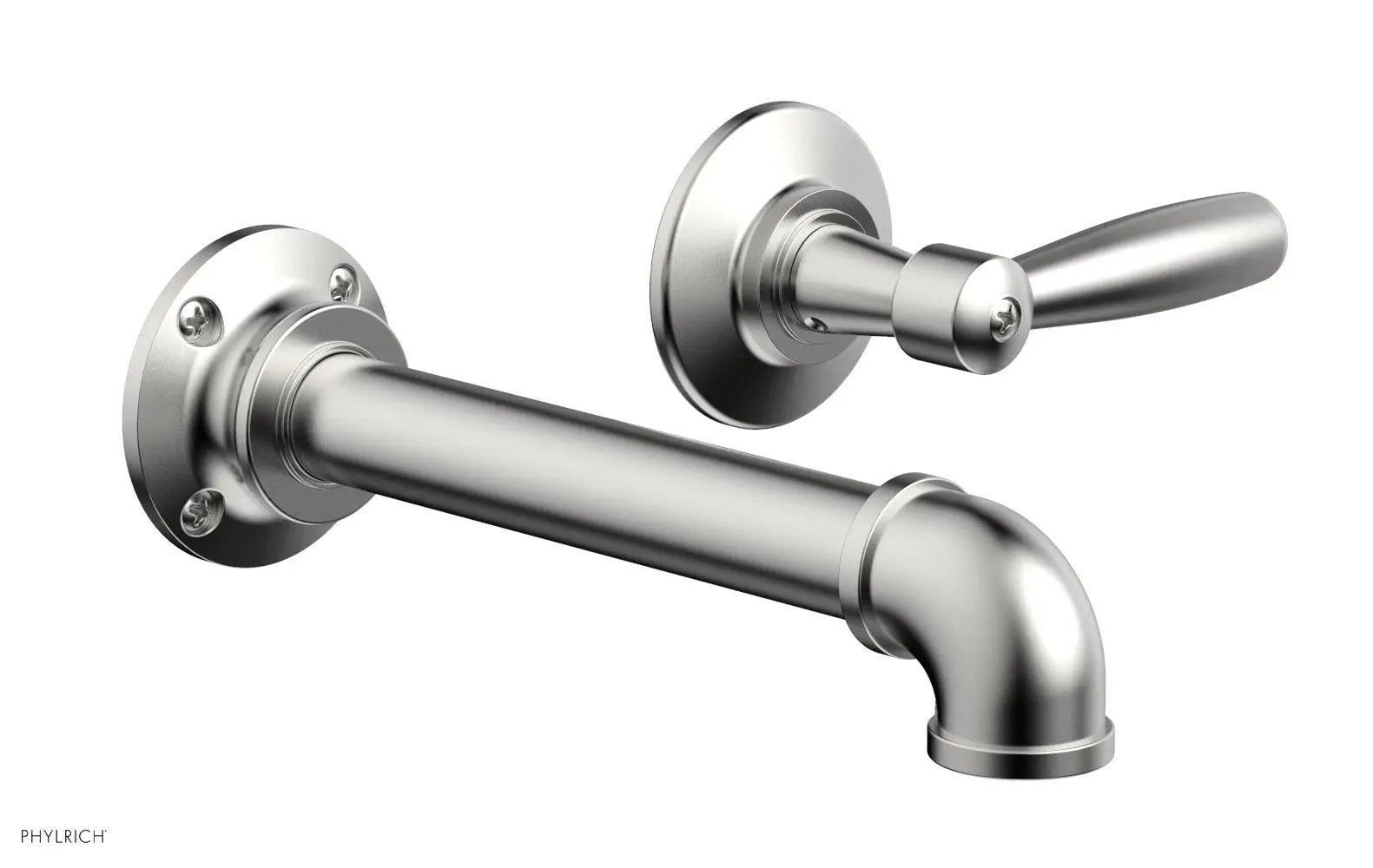 Phylrich WORKS 2 Single Handle Wall Lavatory Set - Lever Handles by Phylrich