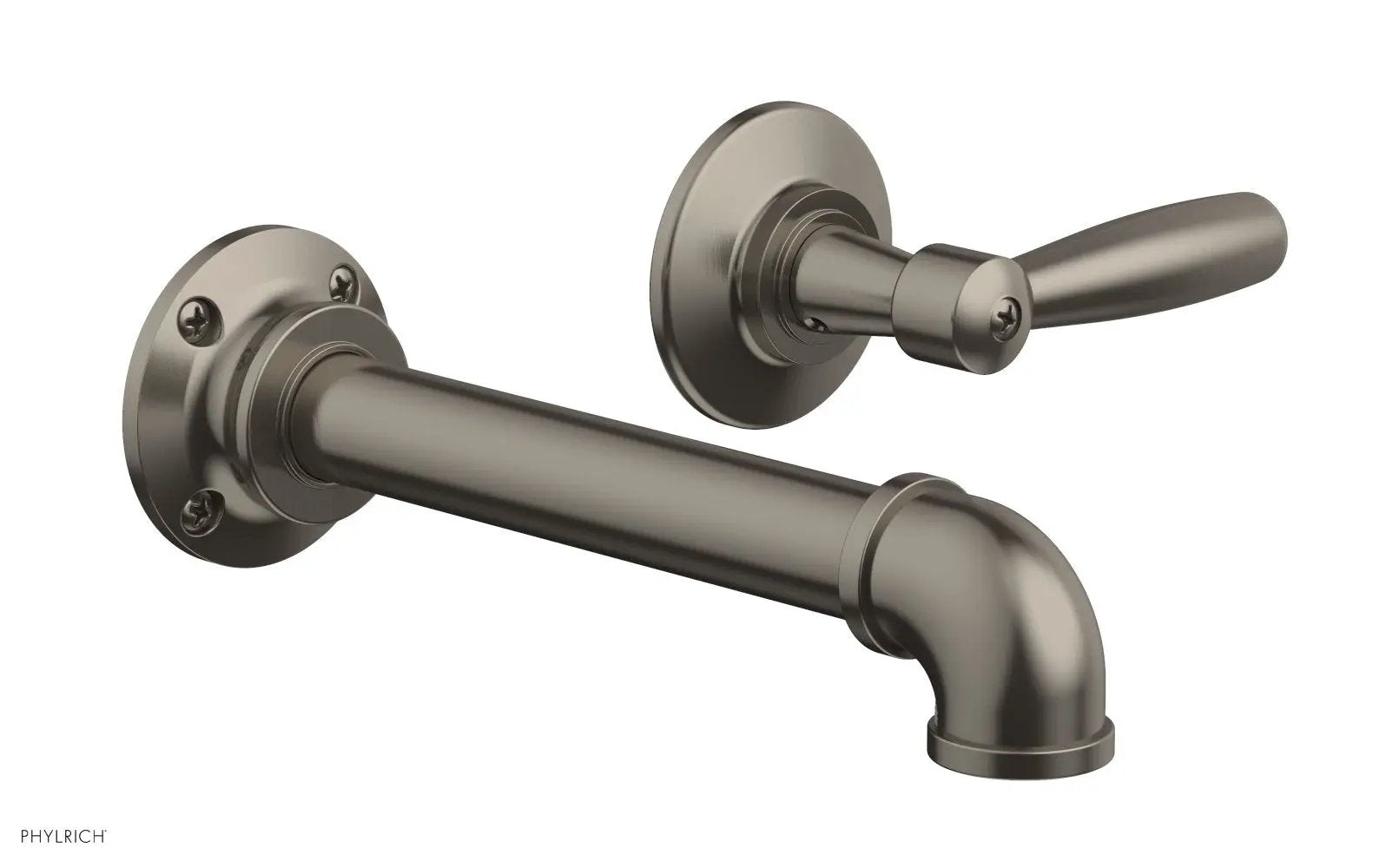 Phylrich WORKS 2 Single Handle Wall Lavatory Set - Lever Handles by Phylrich