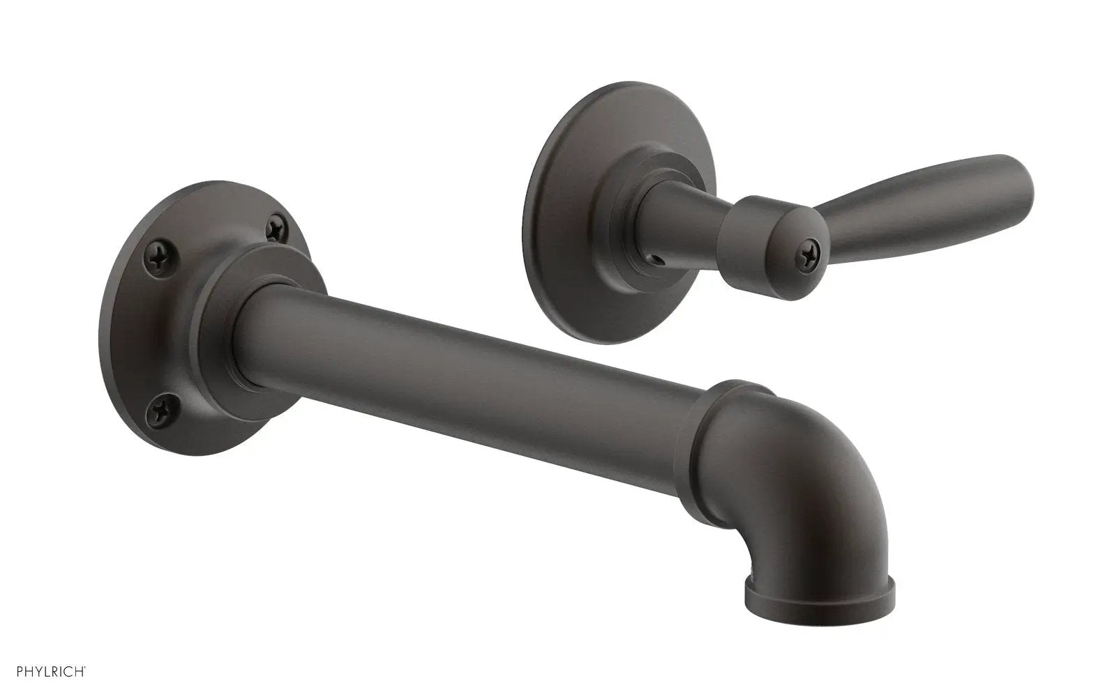 Phylrich WORKS 2 Single Handle Wall Lavatory Set - Lever Handles by Phylrich