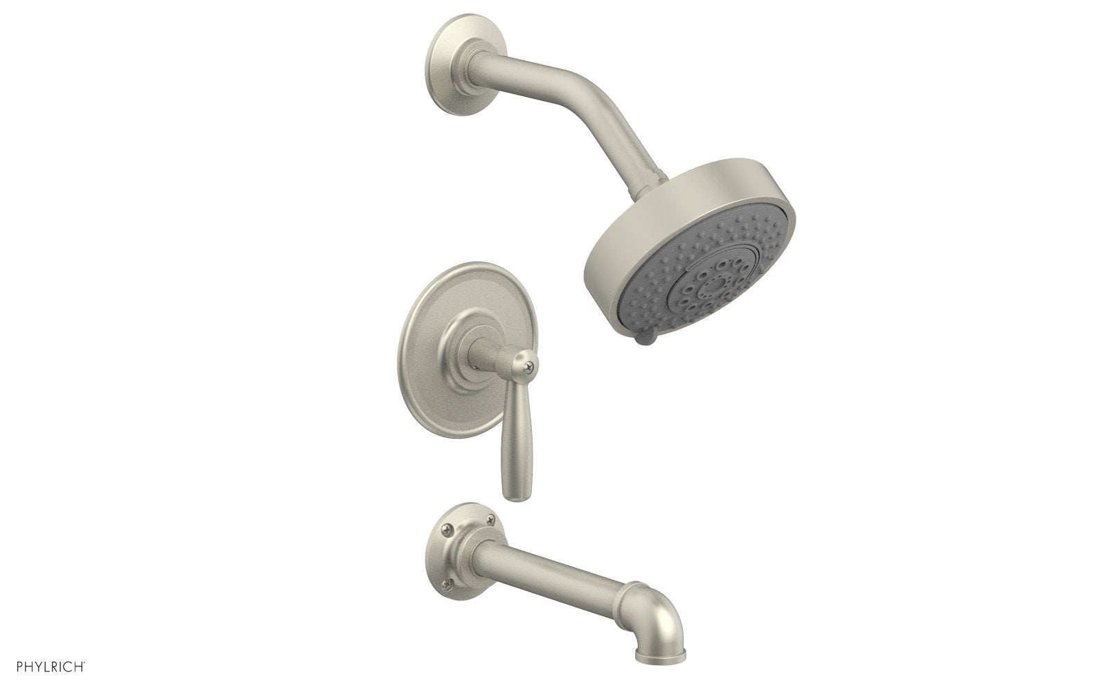 Phylrich WORKS 2 Pressure Balance Tub and Shower Set - Lever Handle