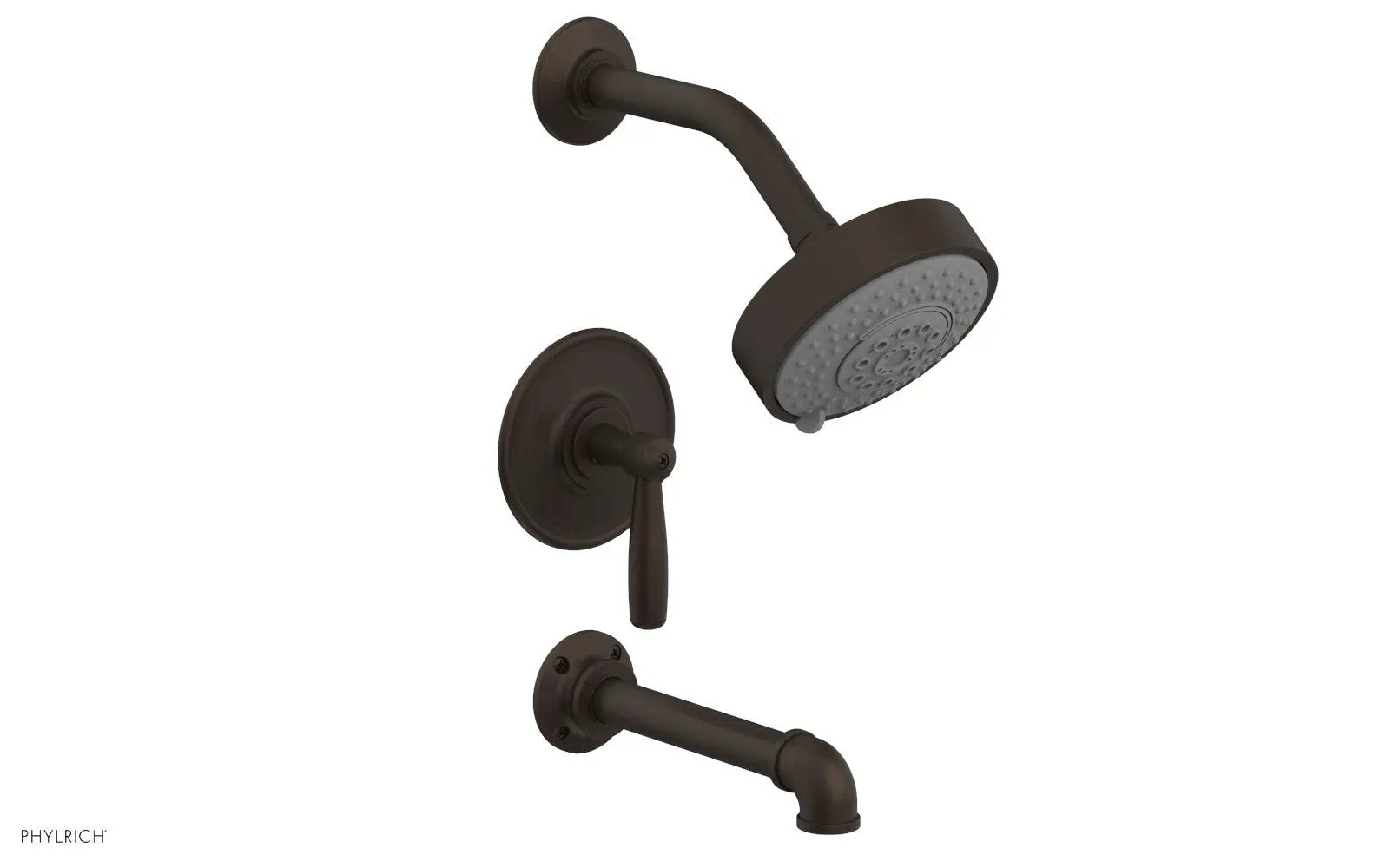 Phylrich WORKS 2 Pressure Balance Tub and Shower Set - Lever Handle by Phylrich
