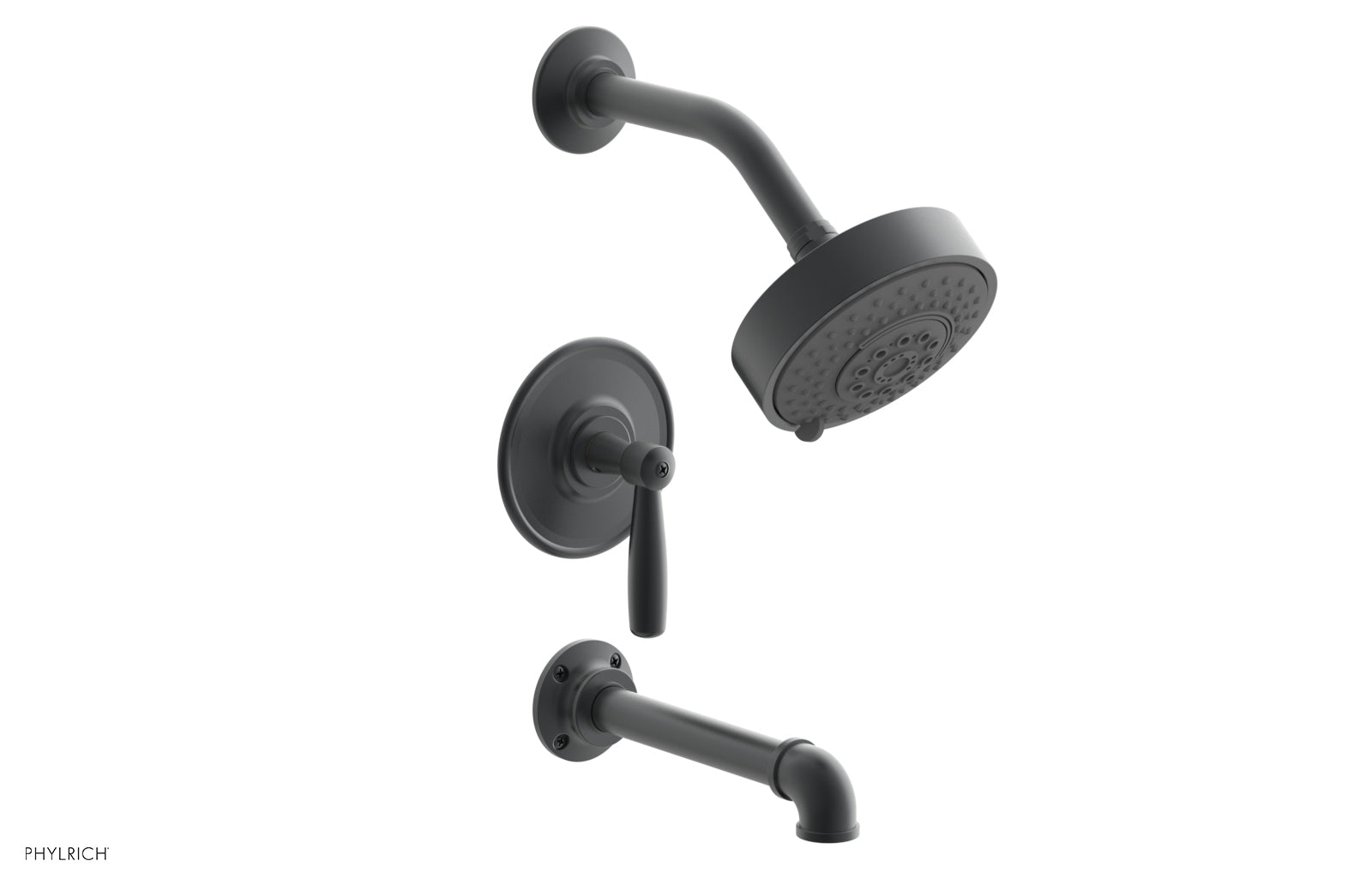 Phylrich WORKS 2 Pressure Balance Tub and Shower Set - Lever Handle