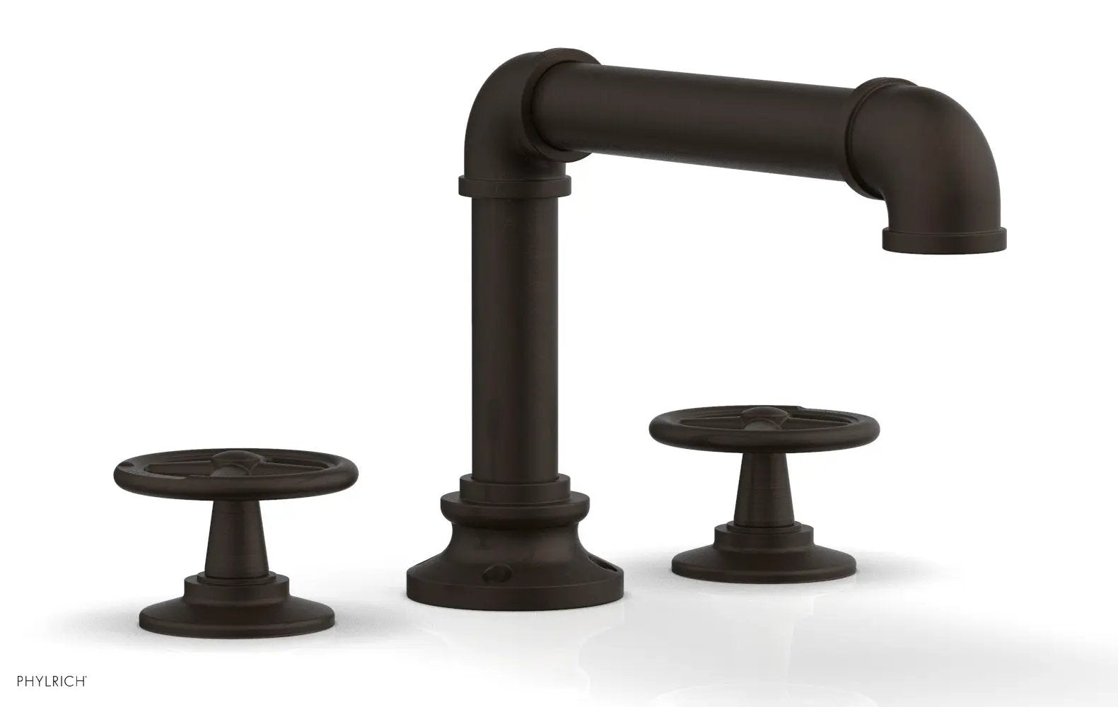 Phylrich WORKS 2 Deck Tub Set - Cross Handles by Phylrich