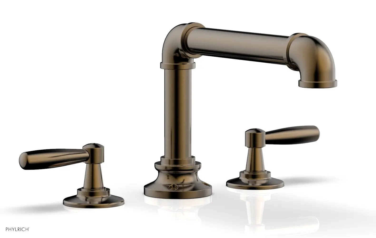 Phylrich WORKS 2 Deck Tub Set - Lever Handles by Phylrich