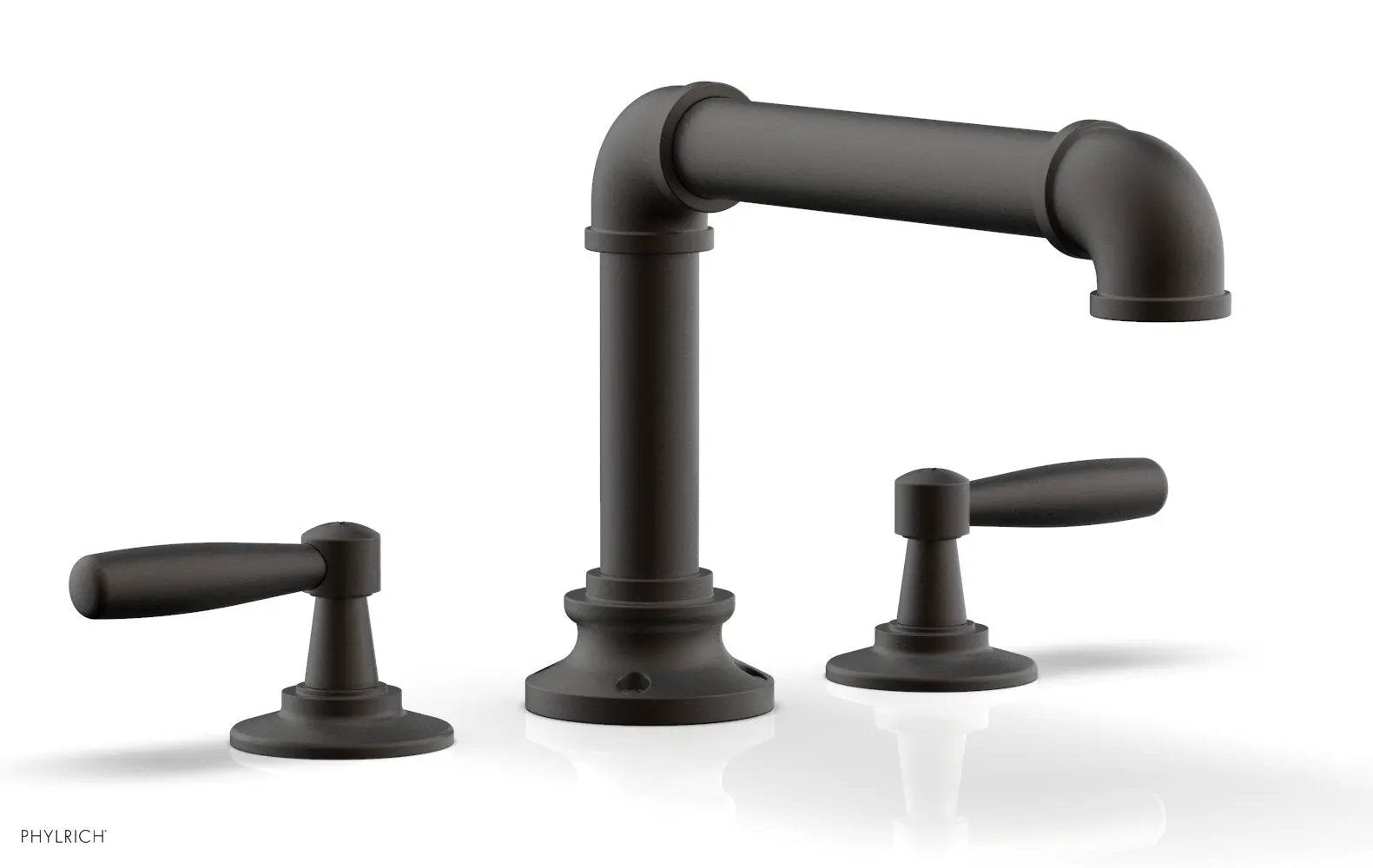 Phylrich WORKS 2 Deck Tub Set - Lever Handles by Phylrich