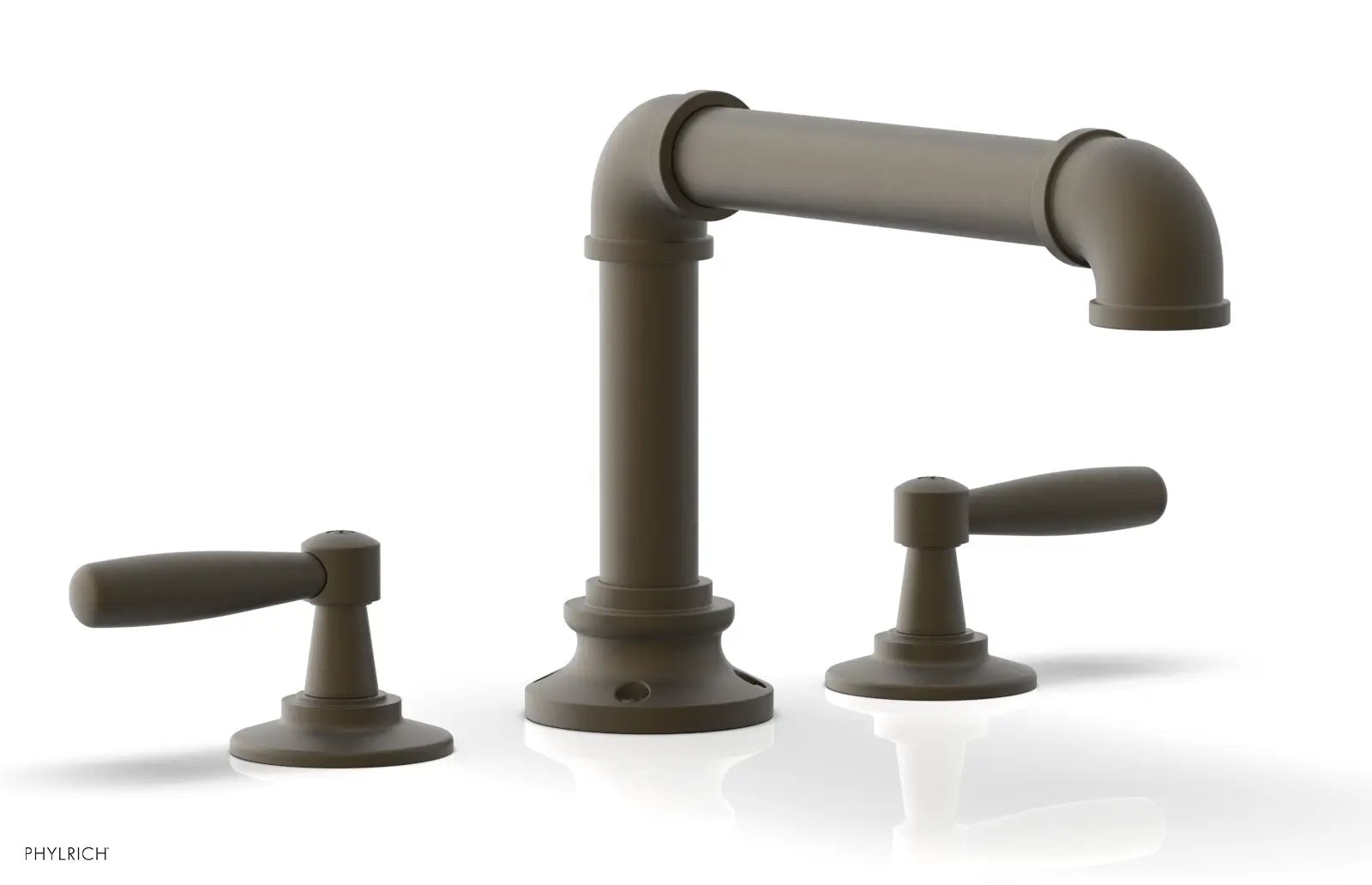 Phylrich WORKS 2 Deck Tub Set - Lever Handles by Phylrich