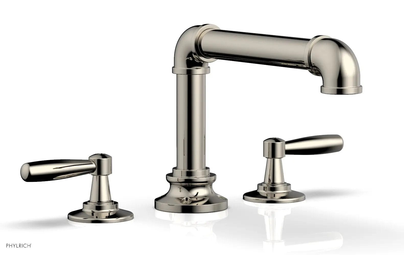 Phylrich WORKS 2 Deck Tub Set - Lever Handles by Phylrich