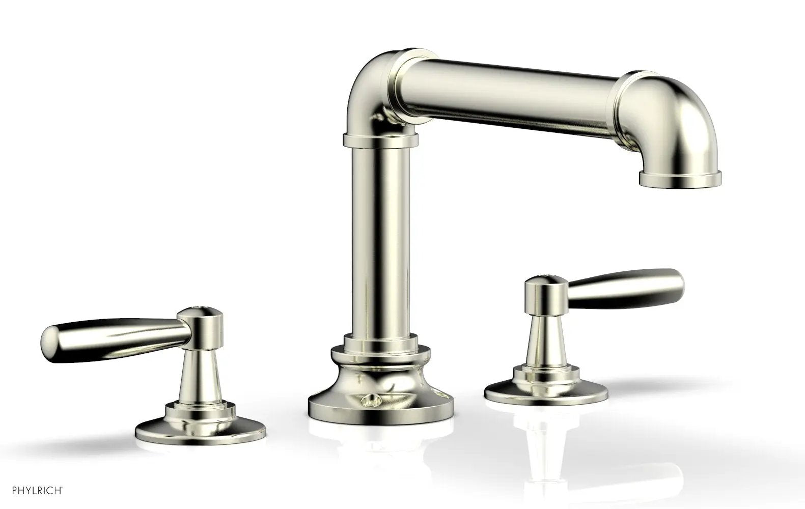 Phylrich WORKS 2 Deck Tub Set - Lever Handles by Phylrich