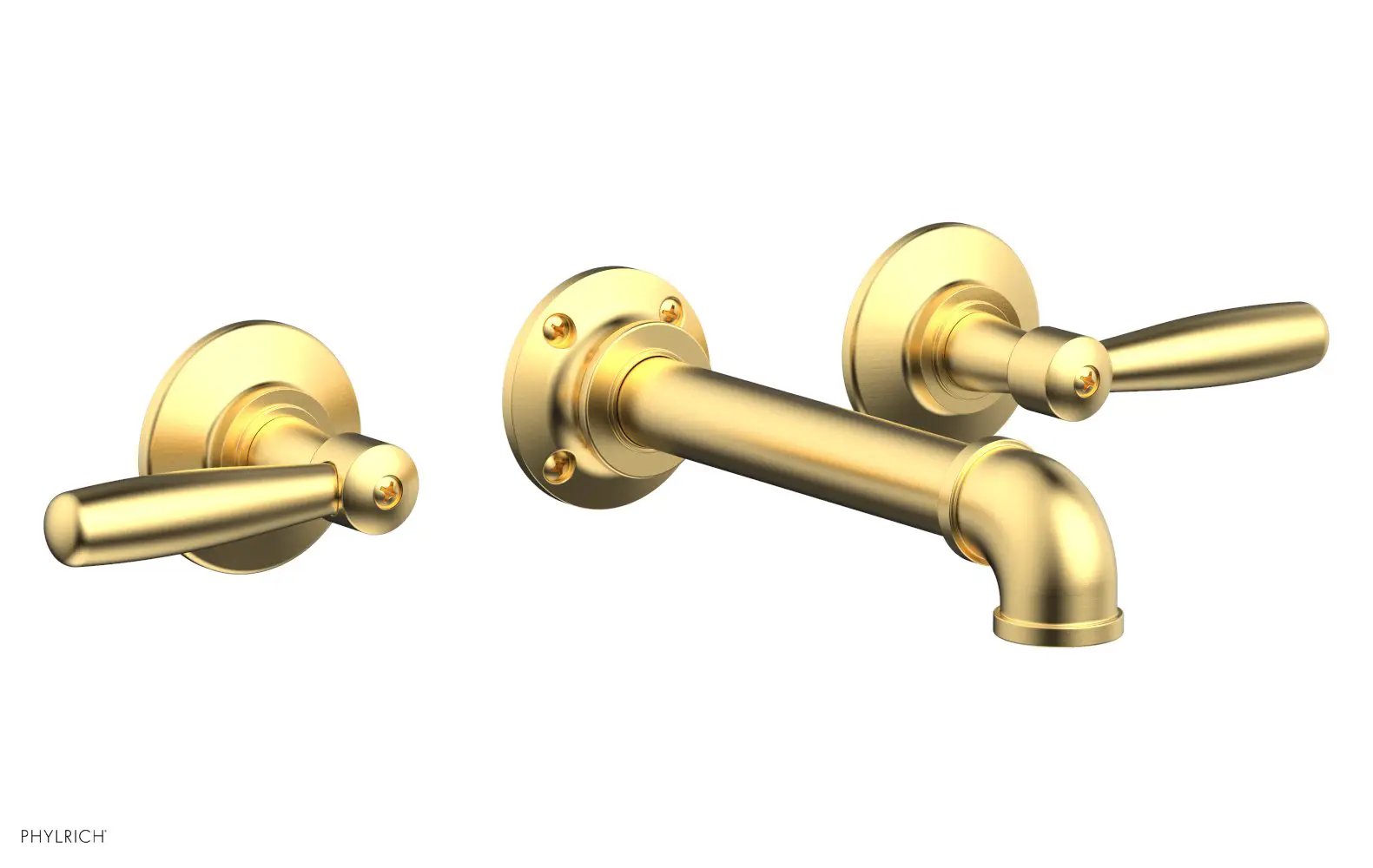 Phylrich WORKS 2 Wall Tub Set - Lever Handles by Phylrich