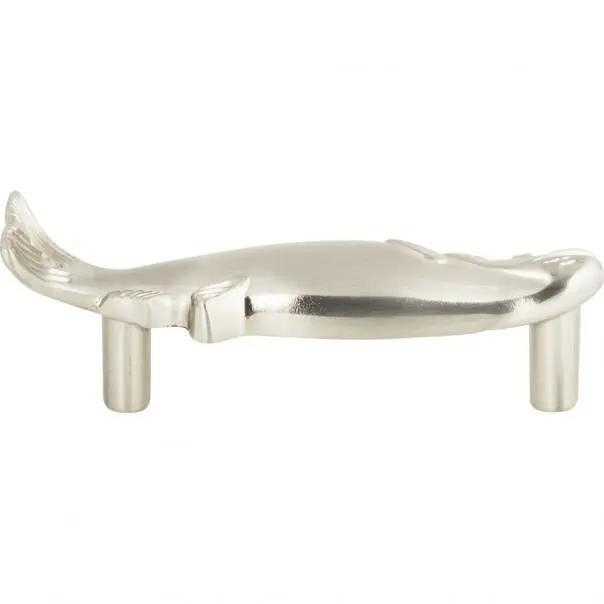 brushed nickel pull
