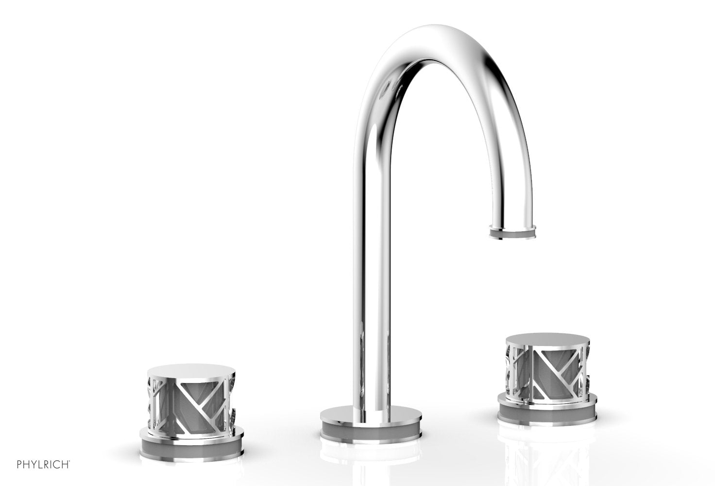 polished chrome faucet