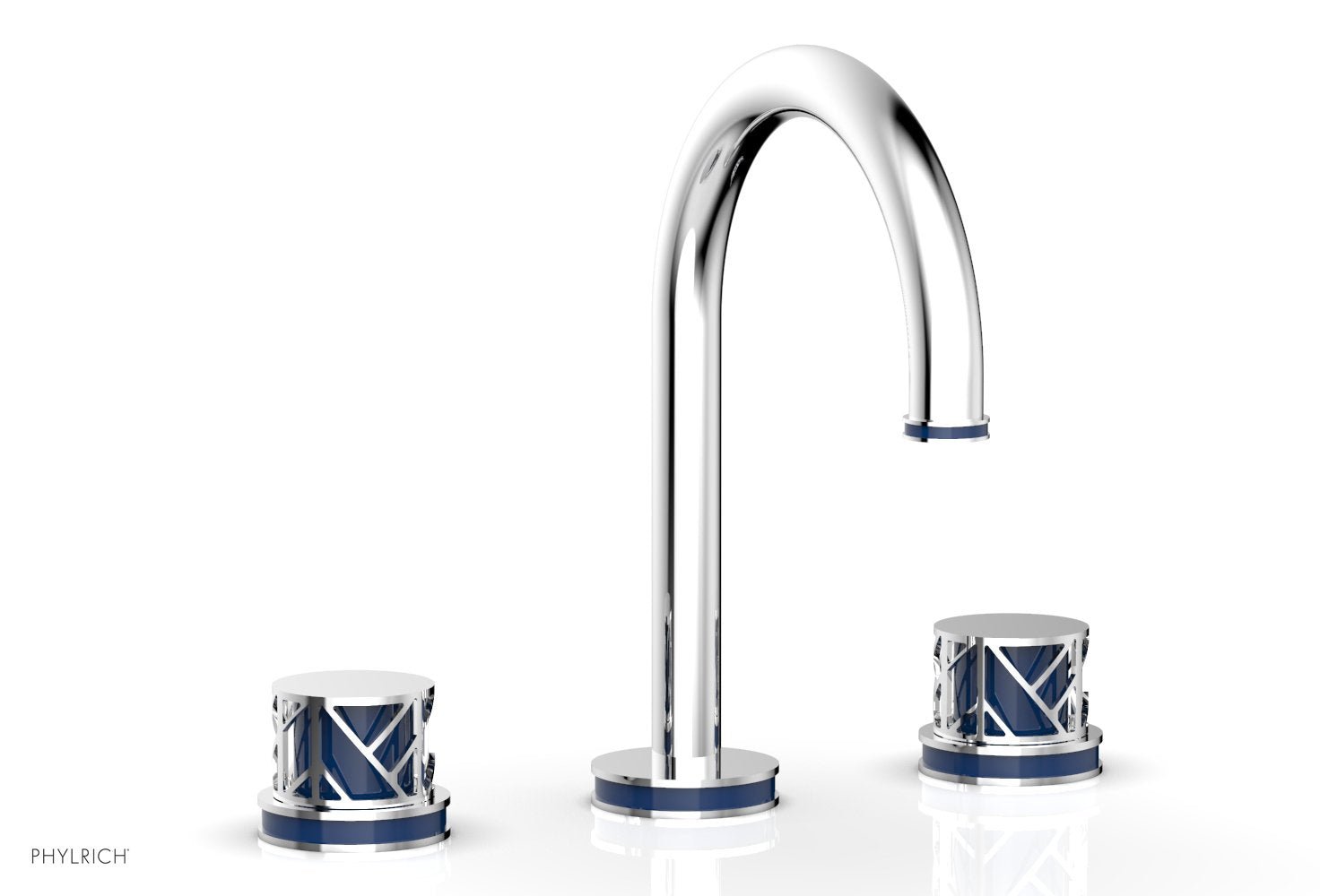polished chrome faucet