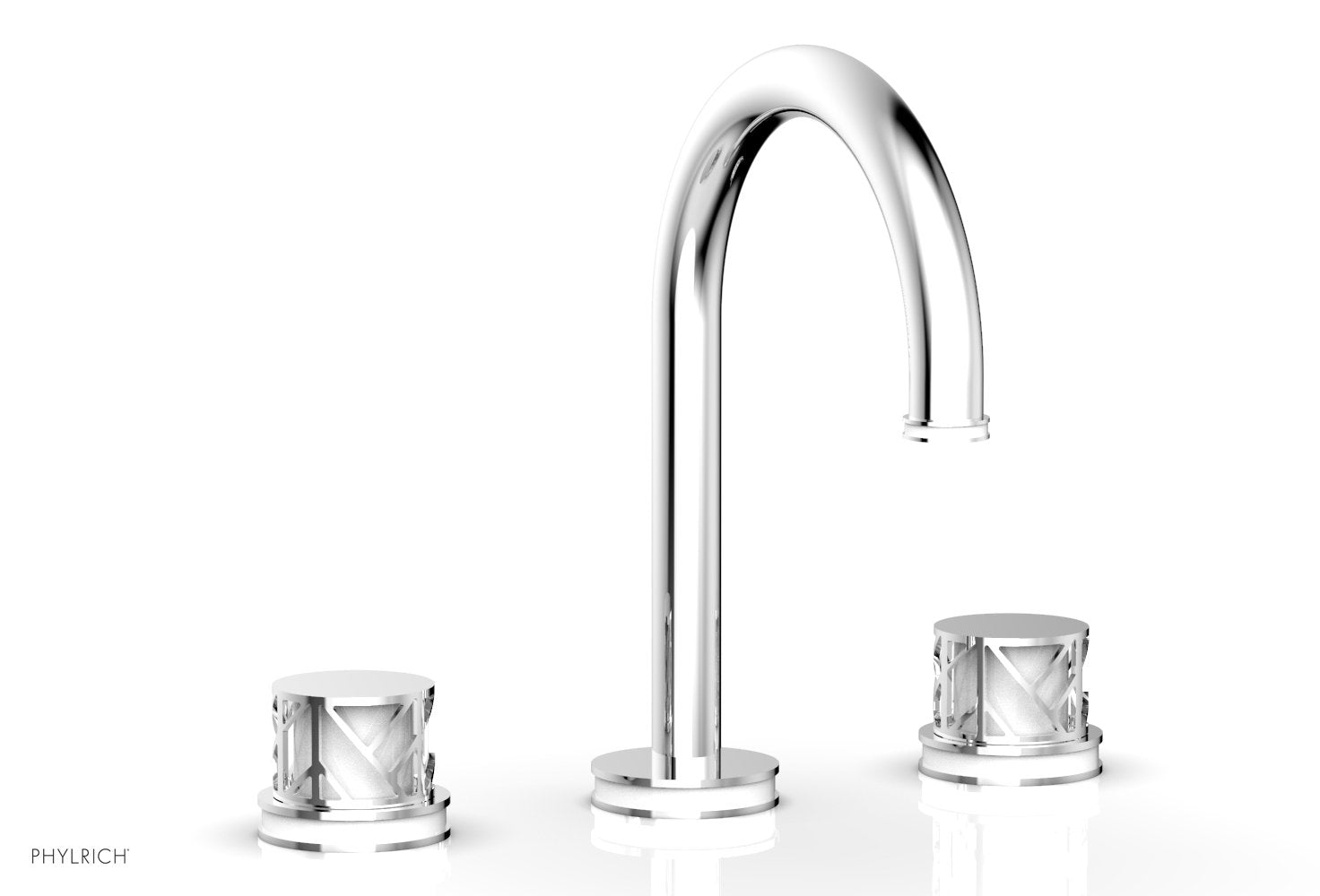polished chrome faucet