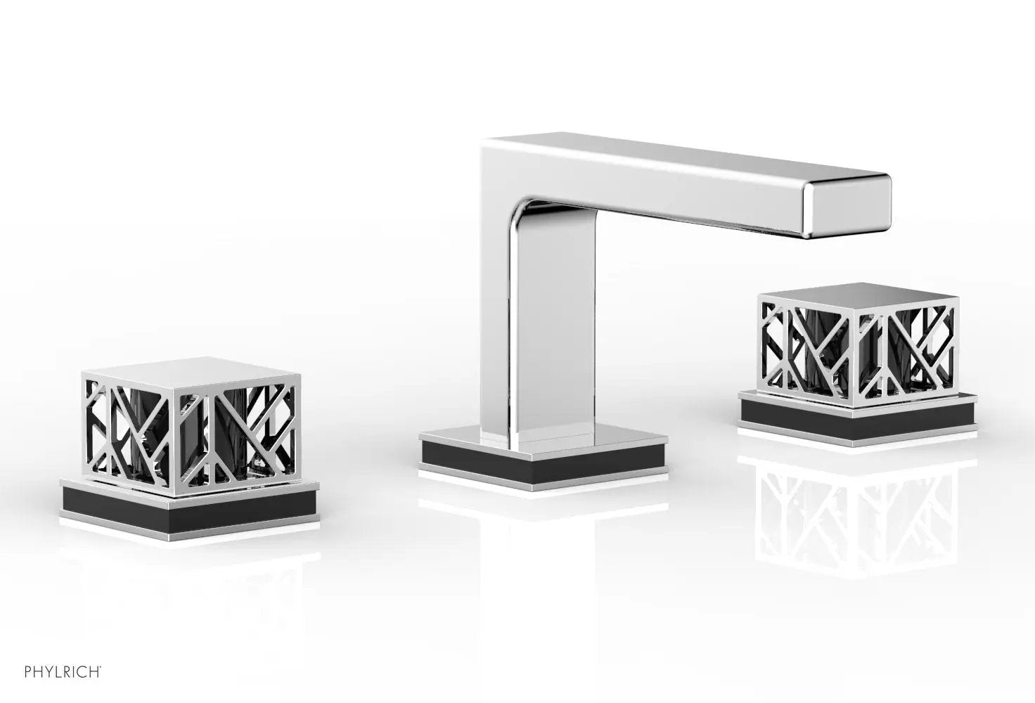 polished chrome faucet