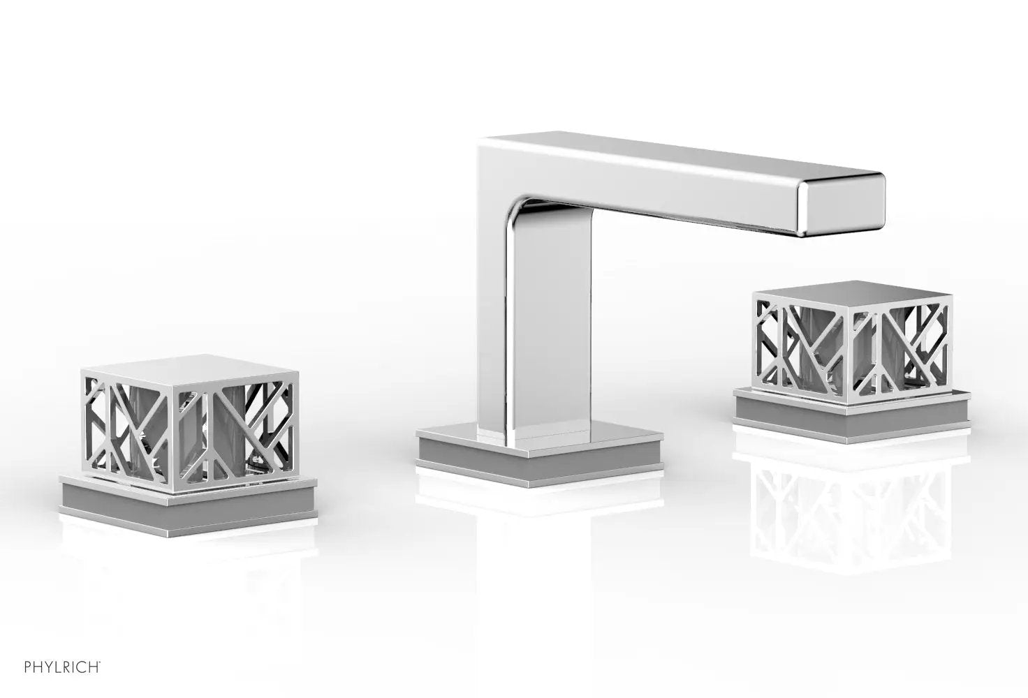 polished chrome faucet
