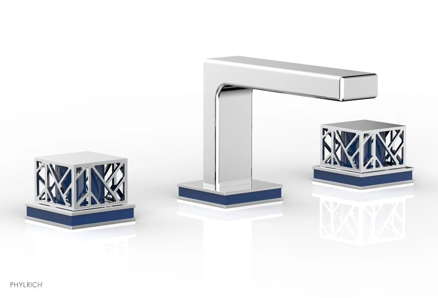 polished chrome faucet