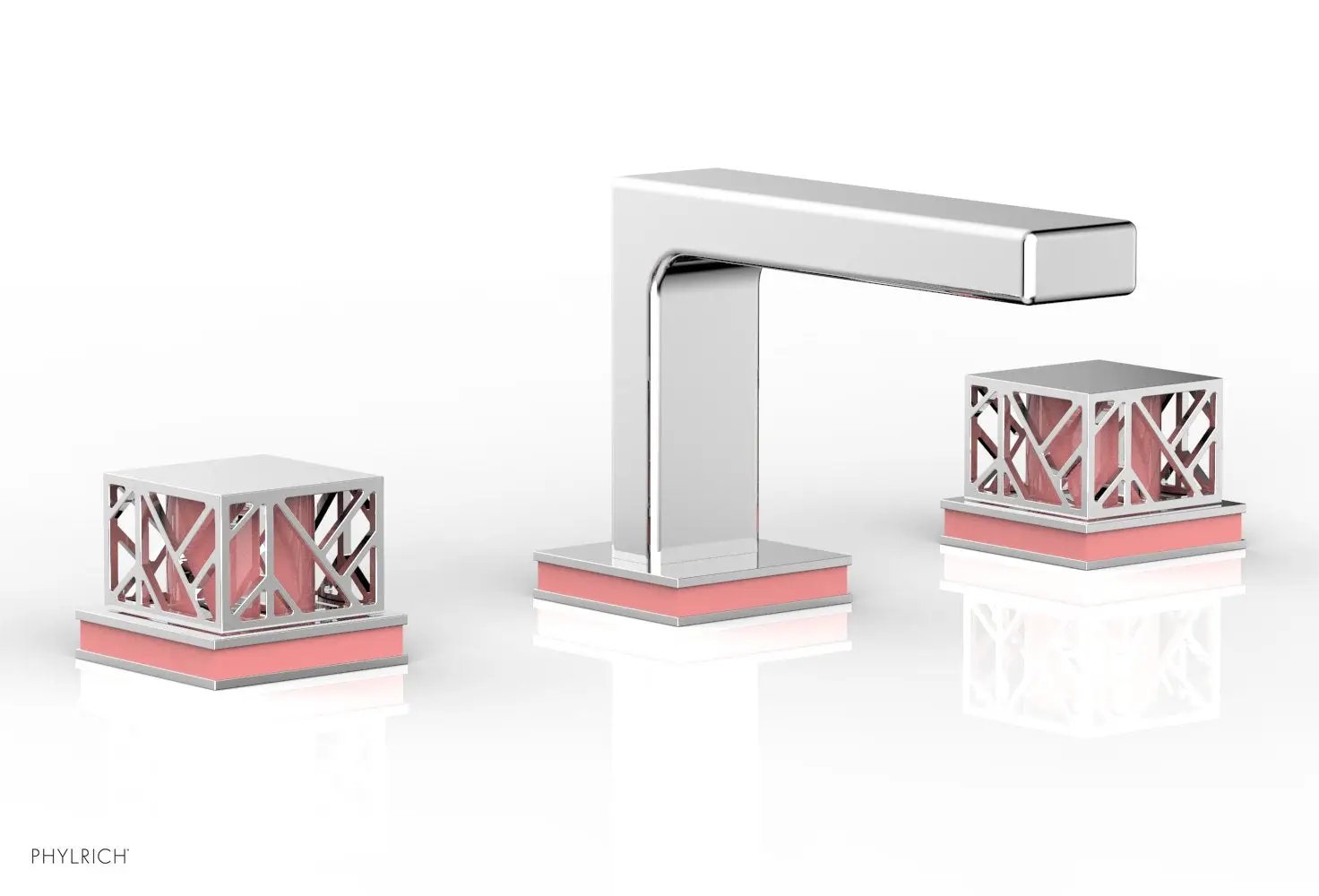 polished chrome faucet