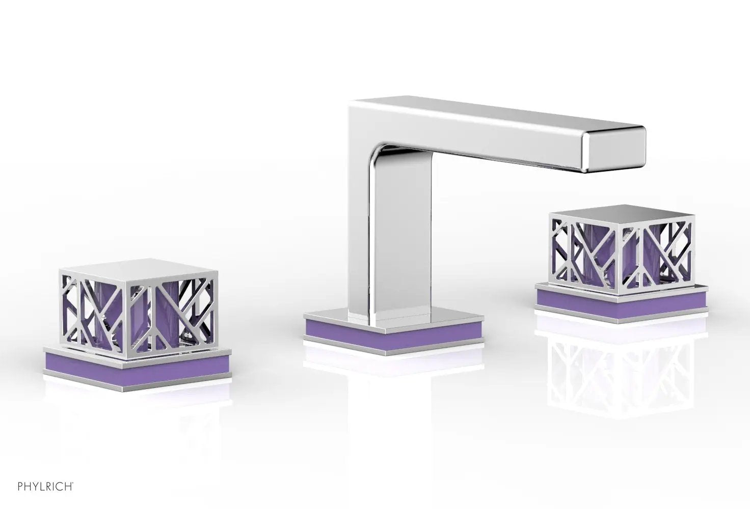 polished chrome faucet