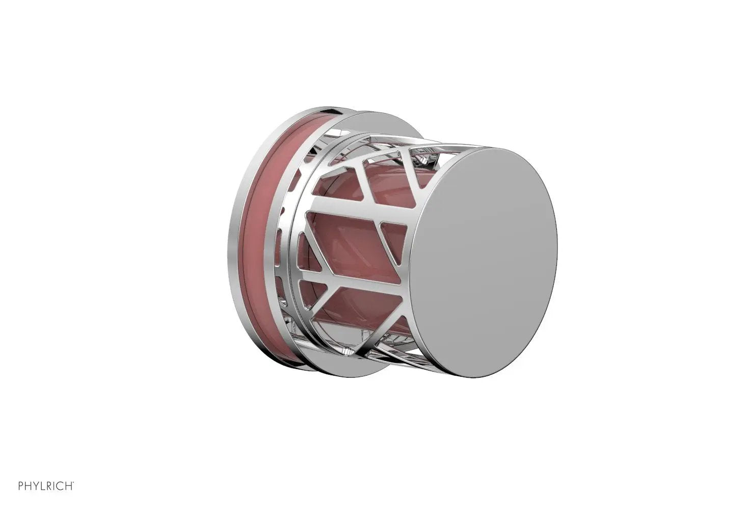 polished chrome volume control