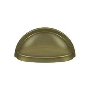 Deltana 3-1/2" Oval Shell Handle Pull by Deltana
