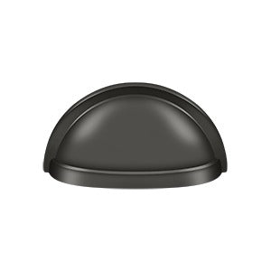 Deltana 3-1/2" Oval Shell Handle Pull