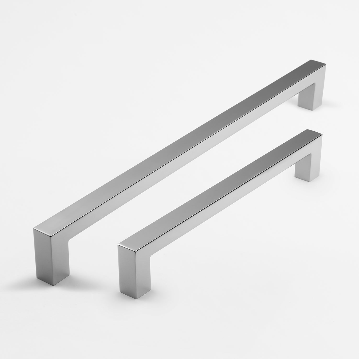 polished chrome pull