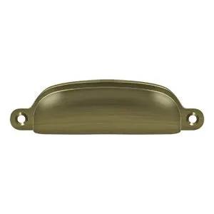 Deltana Exposed Shell Pull 4" by Deltana