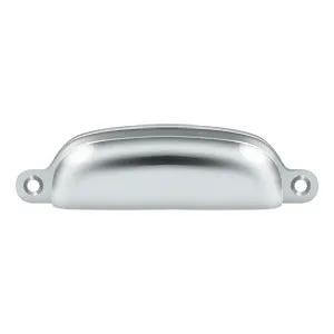 polished chrome shell pull
